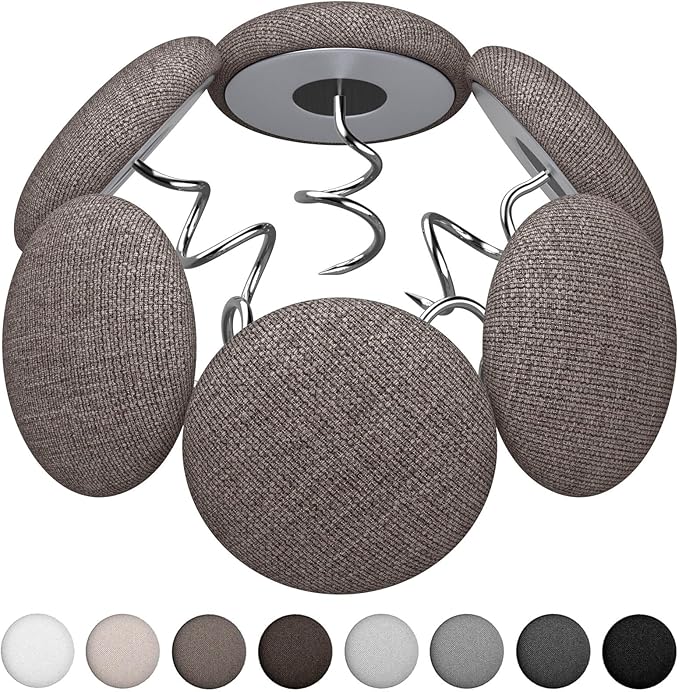 Flax Covered Button Twist Pins - for Bed Skirts Pins,Sofa,Upholstery,Armchair Caddies, Armrest Covers, Slipcovers (12, M-Brown 12)
