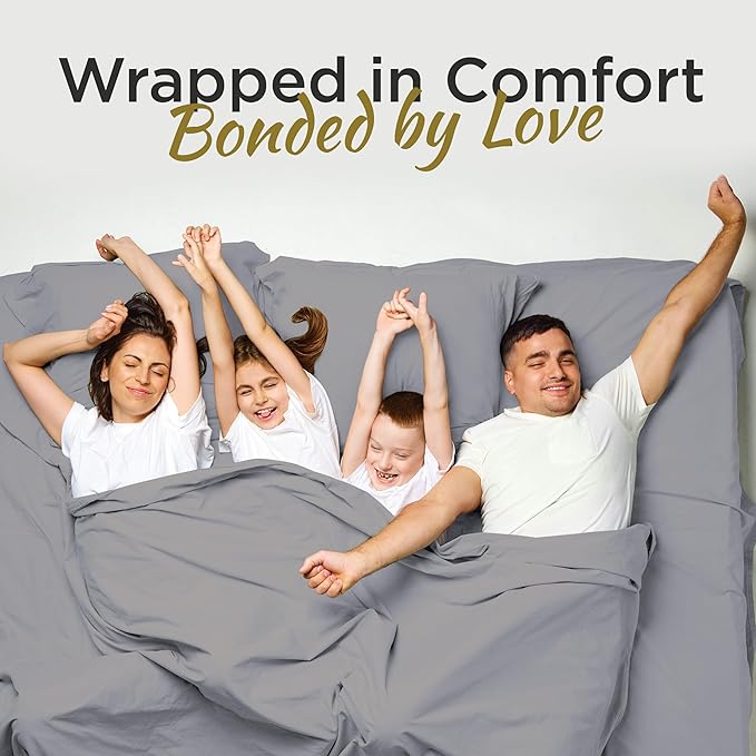 Twin Sheet Set - 1800 Ultra-Soft Microfiber Twin Bed Sheets - Double Brushed - Deep Pockets - Easy Fit – Wrinkle Free - Soft & Comfy 3 Piece Set - Bedding Sheets & Pillowcases (Medium Grey)