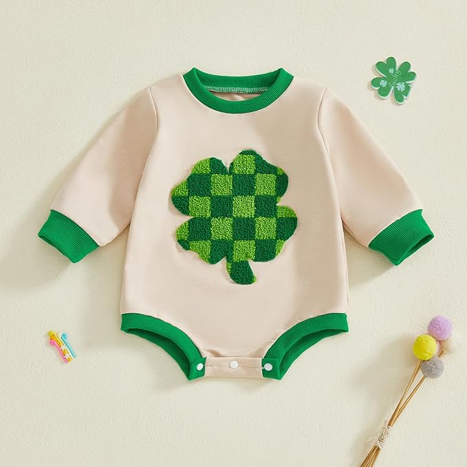 VISGOGO Newborn Infant Baby Boy Girls Oversized Romper Little Dude Sweater Onesie Coming Home Outfit Neutral Clothes