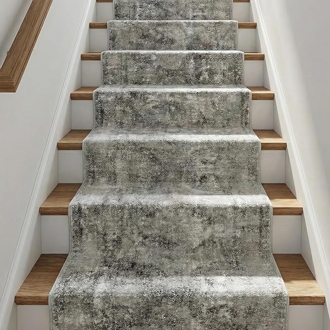 Well Woven Custom Size Runner - Choose Your Length - Patras Grey Vintage Medallion 27 Inches Wide x 19 Feet Long Runner Rug (27 in. x 19 ft.)