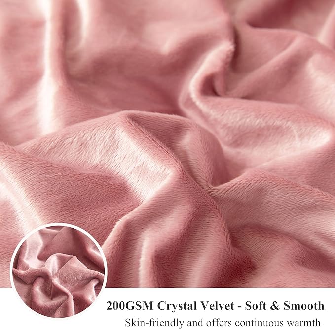 XeGe Cheetah Print Fluffy Faux Fur Duvet Cover Set, 2 Pieces Soft Plush Shaggy Fuzzy Bedding Set(1 Faux Fur Leopard Print Comforter Cover + 1 Furry Pillowcase), Zipper Closure(Twin, Pink)