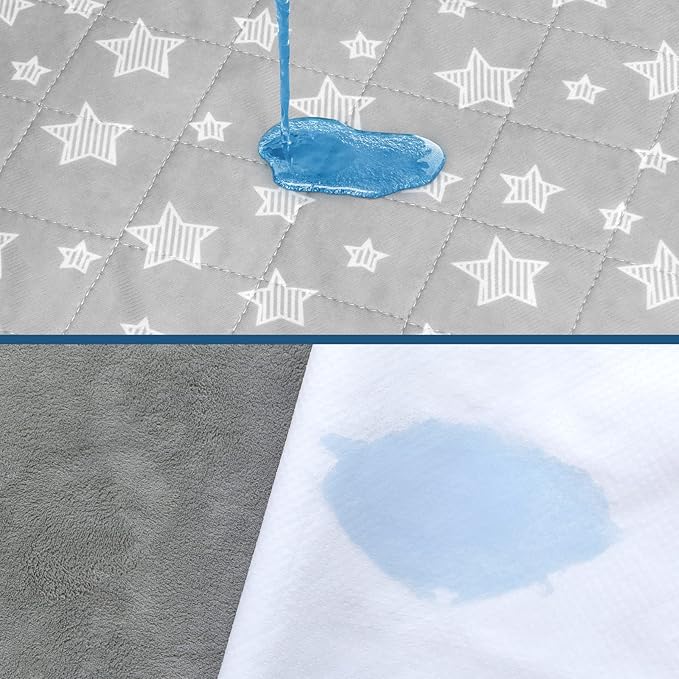 Waterproof Bed Pads Washable, Absorbent Chuck Pads Non Slip for Incontinence, Waterproof Mattress Protector for Seniors, Bedwetting Kids, Hospitals, Pets, 34"x76" 2 Pack