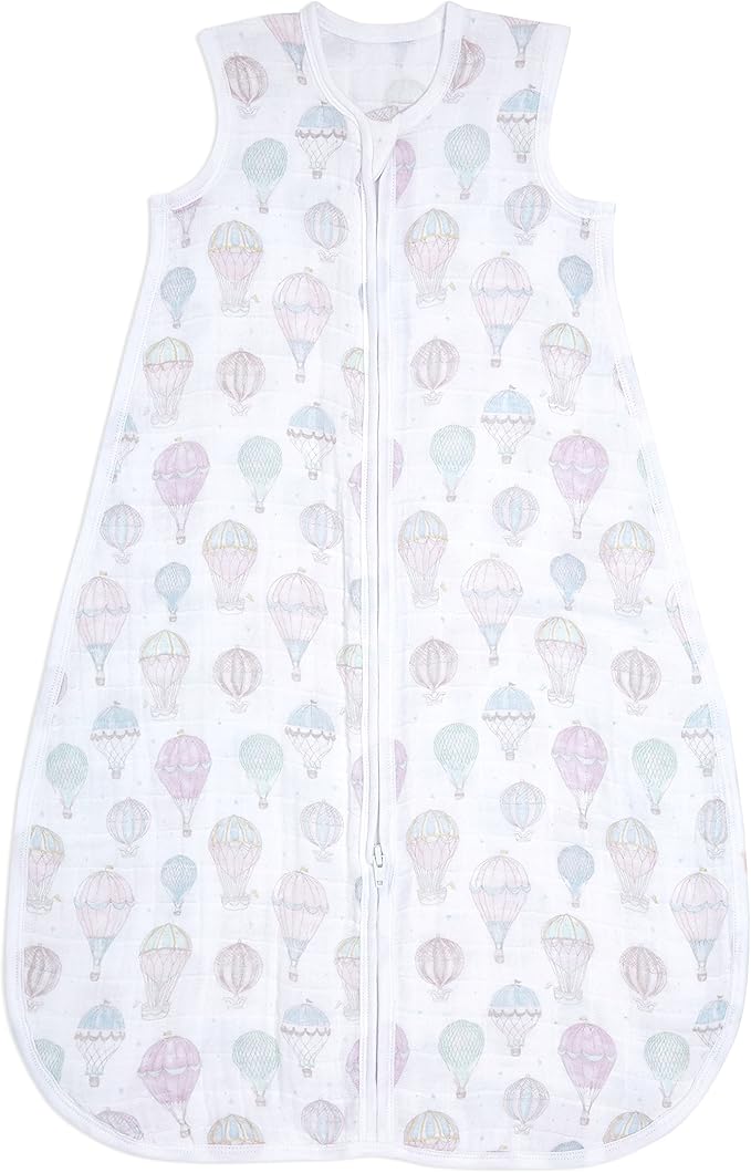 aden + anais Baby Sleeping Bag, Wearable Swaddle Blanket for Girls & Boys, Newborn Sleep Sack, Breathable & Lightweight
