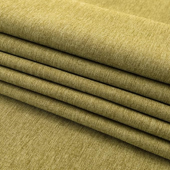 AMBERIS Bed Runner Green, Imitation Linen Decorative Bed Scarf for Home Hotel (Pillowcases Sold Separately)