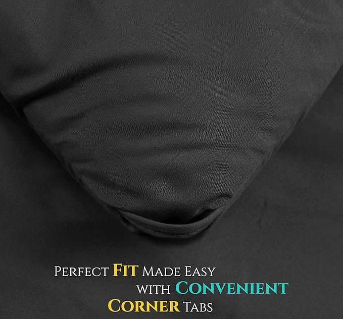 King Comforter Set 3 Piece Grey by Utopia Bedding, Comforters King Size, Bedding Comforters Sets, Down Alternative Soft Bed Set, 1 Comforter (90 x 102 inches) 2 Pillow Shams (20 x 36 inches)