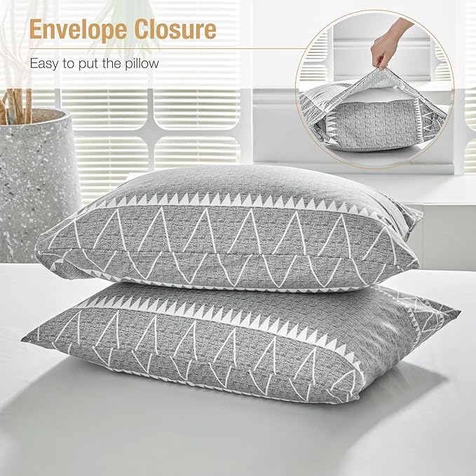 Lekesky Duvet Cover California King, 3pc Ultra Soft Microfiber Breathable Bedding, Cal King Duvet Cover Set with Zipper Ties (1 Duvet Cover 104x98 +2 Pillow Cases)