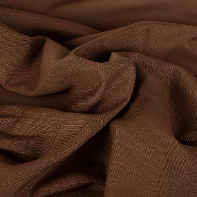 NTBAY Toddler Sheet Set - 3-Piece Microfiber Crib Sheet Set - Flat Sheet, Fitted Sheet, Pillowcase - Solid Toddler Bedding, Brown
