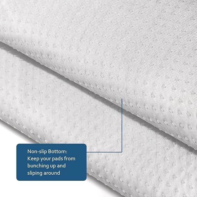 Bed Pads Washable Waterproof 2 Pack for Incontinence, Large 34 x 72 inch Absorbent Underpads, Reusable Pee Pads for Kids, Adults, Pets, Gray