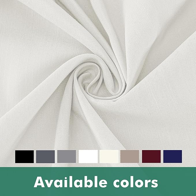 Biscaynebay Wrap Around Bed Skirts with Split Corners for King Beds 16" Drop, Ivory Elastic Dust Ruffles Adjustable Easy Fit Wrinkle & Fade Resistant Silky Luxurious Fabric Machine Washable