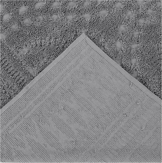 Better Trends 1 Piece Chenille Bedspread Full/Double Size 100% Cotton Chenille Bedding Lightweight Medallion Pattern Bedroom Decor Rio Collection