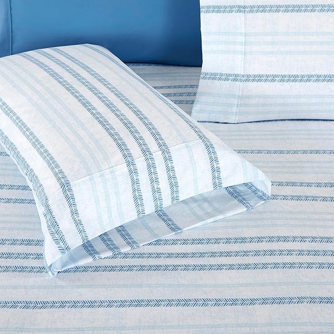 Elegant Comfort Softest and Coziest 6-Piece Sheet Set - 1500 Premium Hotel Quality Microfiber - Deep Pocket, Wrinkle Resistant 6-Piece Floral Bed Sheet Set, Queen, Traci Aqua