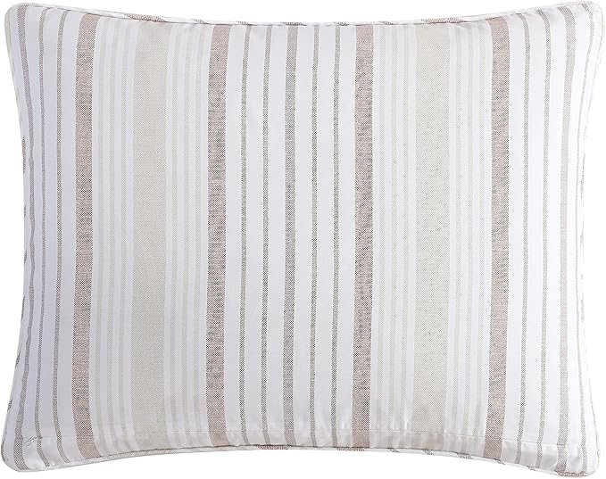 Stone Cottage- King Duvet Cover Set, Cotton Reversible Bedding Set, Cottage Home Décor (Conrad Beige, King)