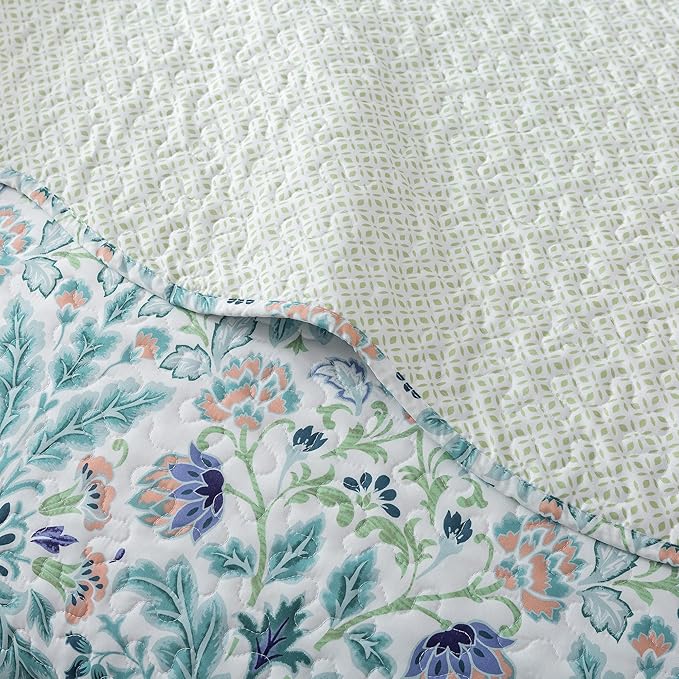 HoneiLife Quilt Sets King Size - Microfiber Bedspreads for King Bed, 3-Piece Lightweight Coverlets, Rustic Bed Cover King Quilt Bedding Sets All Season Quilts