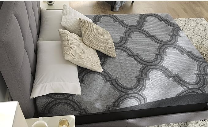 Signature Design by Ashley Twin XL Size 1100 11 Inch Hybrid Mattress with Support & Pressure Relief Cooling Gel Memory Foam, Fiberglass Free, Mattress In A Box