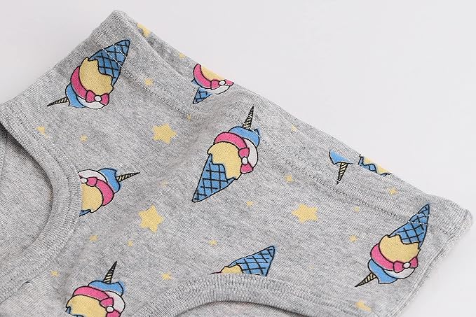 Boboking Soft Cotton Underwear Toddler Girls'Briefs Soft Undies