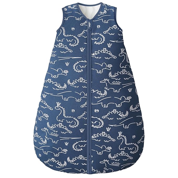 Yoofoss Baby Sleep Sack 12-18 Months, TOG 2.5 Baby Wearable Blanket with 2-Way Zipper, 100% Organic Cotton Fabric Winter Newborn Sleeping Sack, Warm Soft Comfy