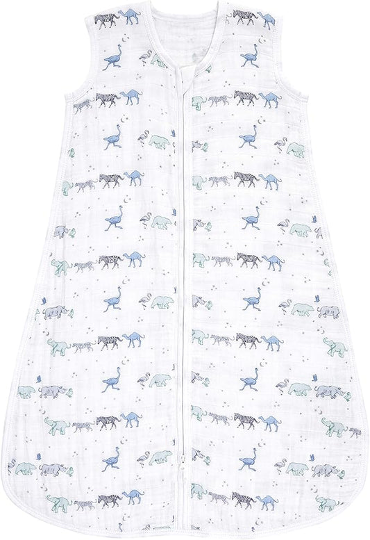 aden + anais Baby Sleeping Bag, Wearable Swaddle Blanket for Girls & Boys, Newborn Sleep Sack, Breathable & Lightweight
