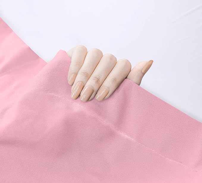 Utopia Bedding Flat Sheet - 1 Pack (Queen, Pink) - Soft Brushed Microfiber Fabric - Shrinkage & Fade Resistant Top Sheet - Easy Care Bed Sheet