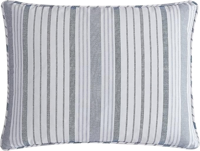 Stone Cottage - Queen Duvet Cover Set, Cotton Sateen Bedding with Matching Shams, Elegant Bedding Set (Conrad Grey, Queen)
