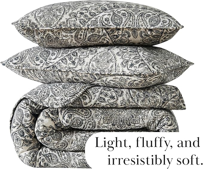 Southshore Fine Living, Inc. Ashanti Collection Oversized Quilt Queen Bedding Set Lightweight, Soft Coverlet Bedspread 3-Piece with Two Matching Shams (98 in Wide x 98 in Long), Full/Queen, Grey