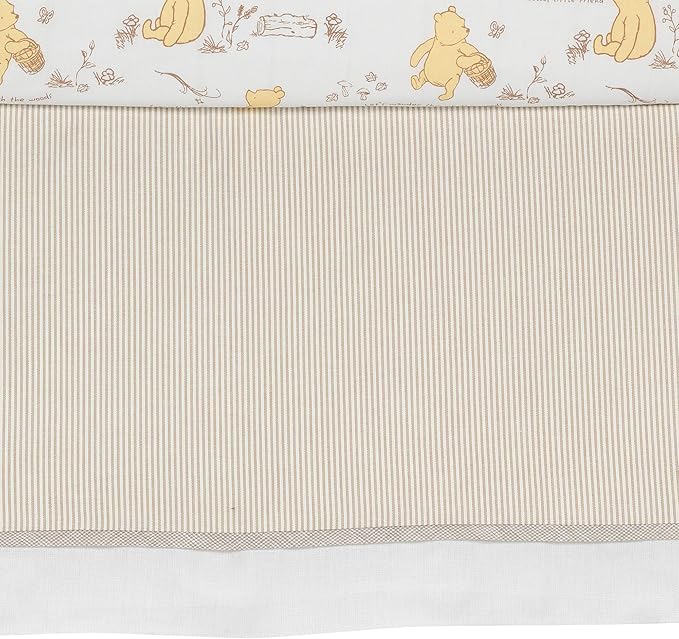 Lambs & Ivy Disney Baby Storytime Pooh 3-Piece Nursery Crib Bedding Set