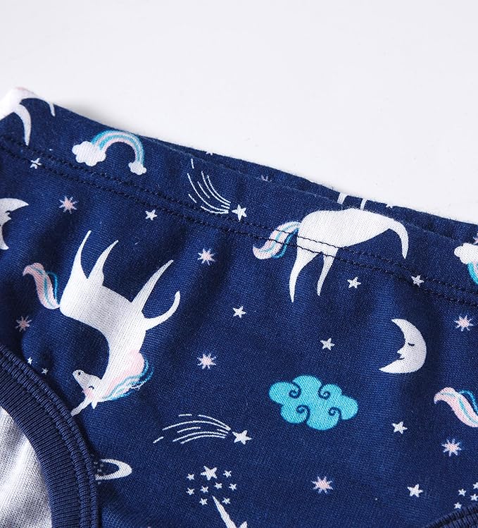 Boboking Soft Cotton Underwear Toddler Girls'Briefs Soft Undies