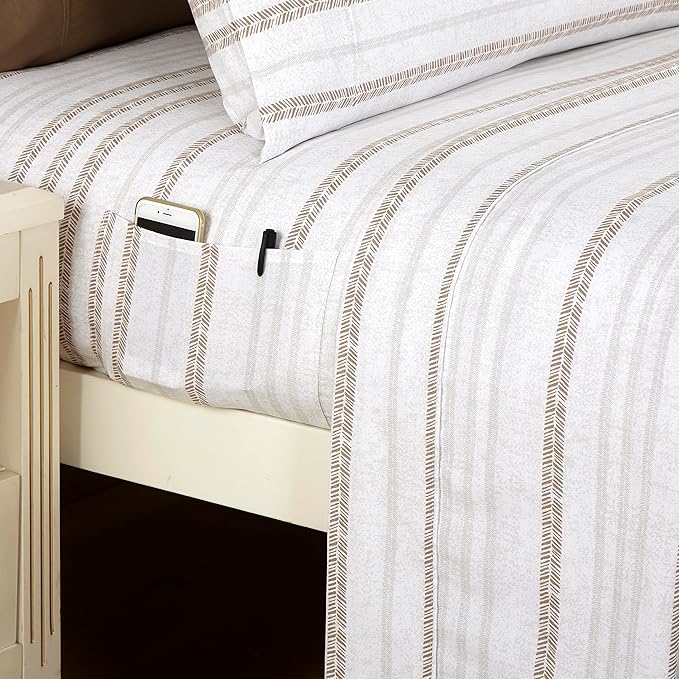 Elegant Comfort Softest and Coziest 6-Piece Sheet Set - 1500 Premium Hotel Quality Microfiber - Deep Pocket, Wrinkle Resistant 6-Piece Floral Bed Sheet Set, King, Traci Linen