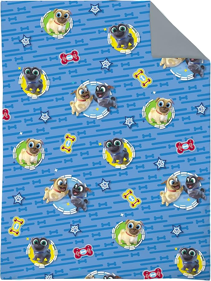 Disney Puppy Dog Pals 4 Piece Toddler Bed Set