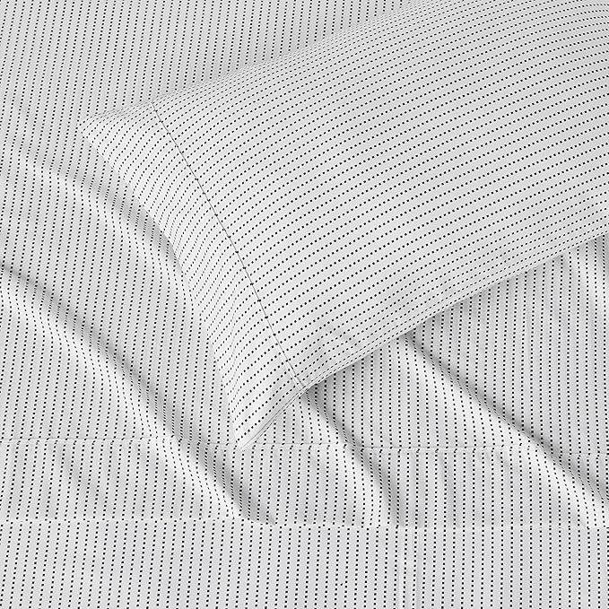 Amazon Basics Lightweight Super Soft Easy Care Wrinkle Free Microfiber 3-Piece Bed Sheet Set with 14-Inch Deep Pockets, Twin, Plum, Solid