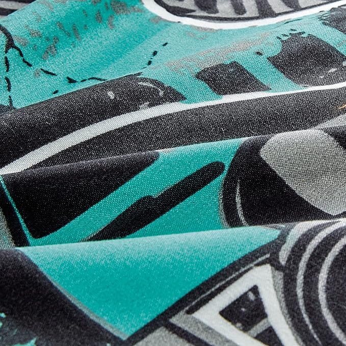 Chezmoi Collection 3-Piece Boys Twin Bedding Sets - Soft Microfiber Multi-Color Monster Truck Racing Kids Comforter Set Twin Size