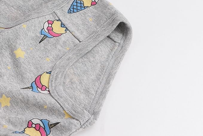 Boboking Soft Cotton Underwear Toddler Girls'Briefs Soft Undies