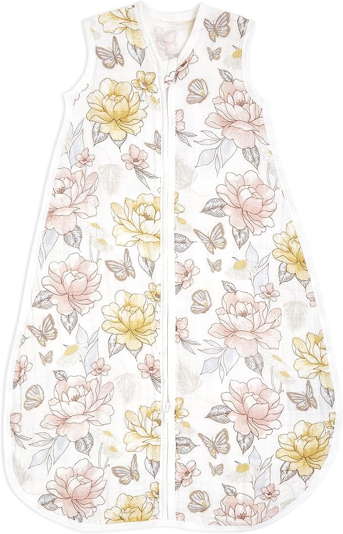 aden + anais Baby Sleeping Bag, Wearable Swaddle Blanket for Girls & Boys, Newborn Sleep Sack, Breathable & Lightweight