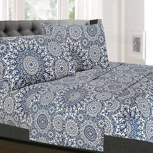 California King Sheet Sets - Breathable Luxury Sheets with Full Elastic & Secure Corner Straps Built In - 1800 Supreme Collection Cal King Deep Pocket Bedding Set, Sheet Set, California King, Oasis