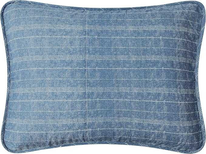 Nautica- Queen Quilt Set, Cotton Reversible Bedding Set, All Season Designer Home Décor (Ridgeport Blue, Queen)