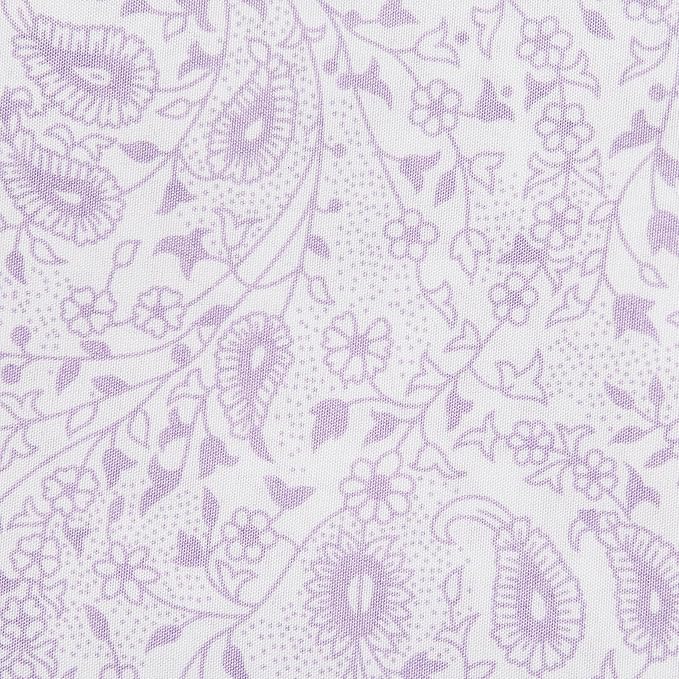 Amazon Basics Lightweight Super Soft Easy Care Microfiber 3-Piece Bed Sheet Set with 14-Inch Deep Pockets, Twin XL, Lavender Paisley, Machine Wash Warm, Tumble Dry Low