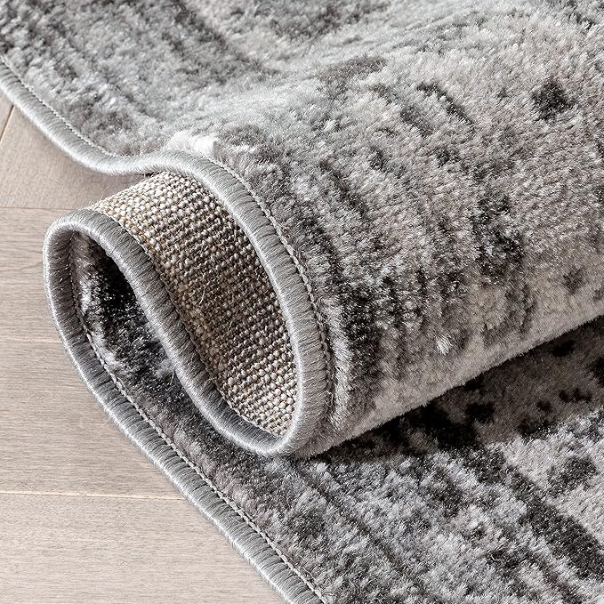 Well Woven Custom Size Runner - Choose Your Length - Patras Grey Vintage Medallion 27 Inches Wide x 35 Feet Long Runner (27 in. x 35 ft.)